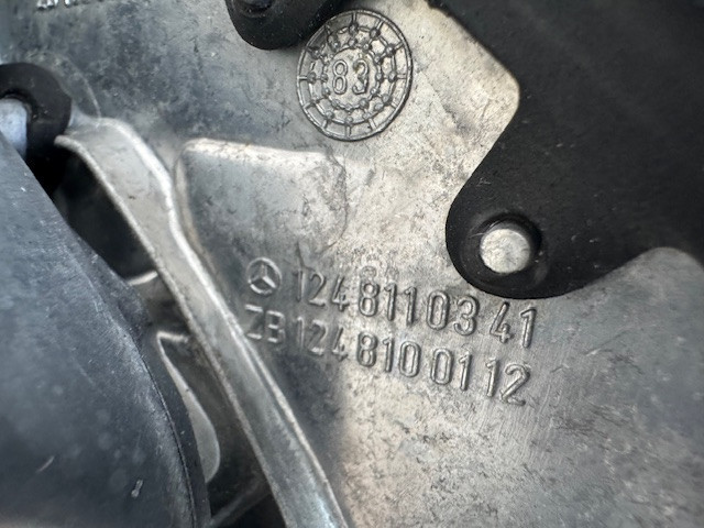 Buitenspiegel links Mercedes Benz W124 sedan, defect
