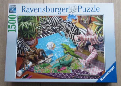 Ravensburger legpuzzel 1500 stukjes  5 euro