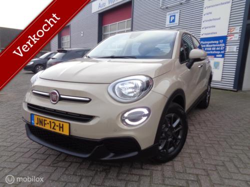 Fiat 500x 1.0 gse lounge/airco/key less/camera/pdc/lm velgen/1st eig/led