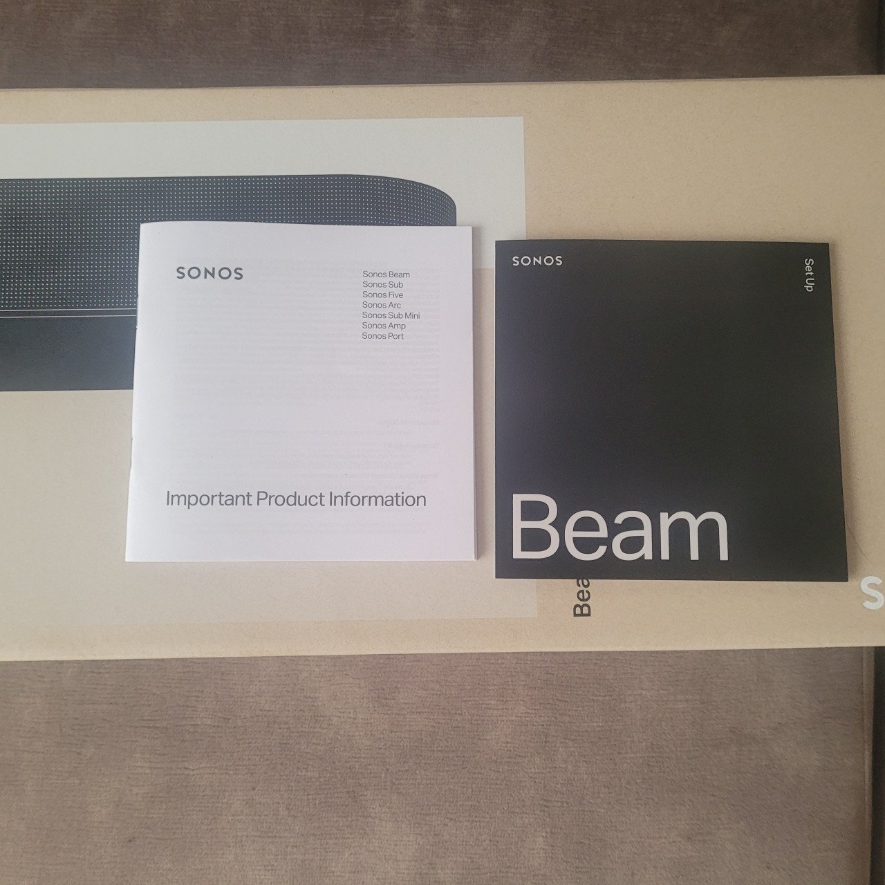 Sonos soundbar beam (Gen 2)