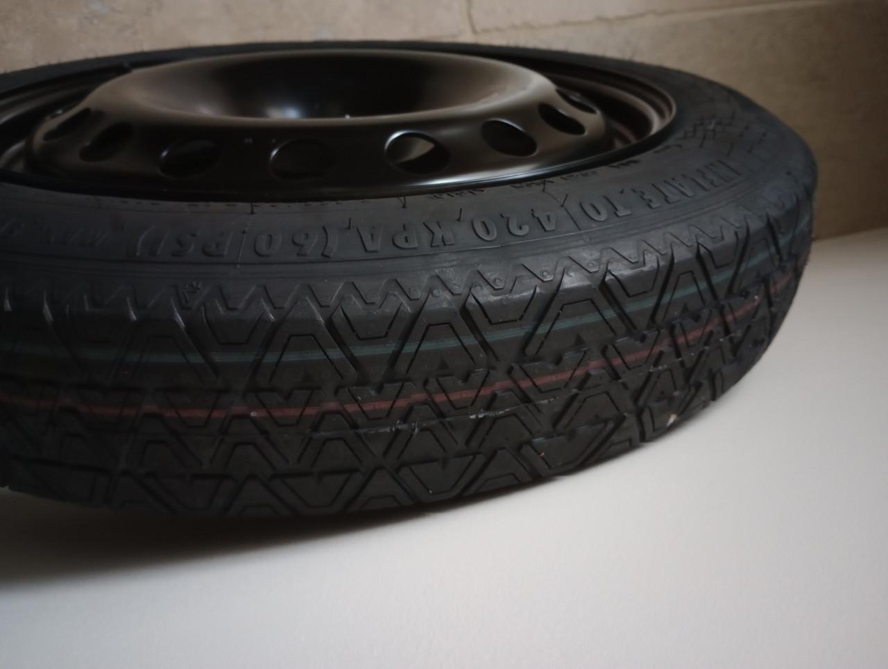 Reservewiel Volvo V60 en krik