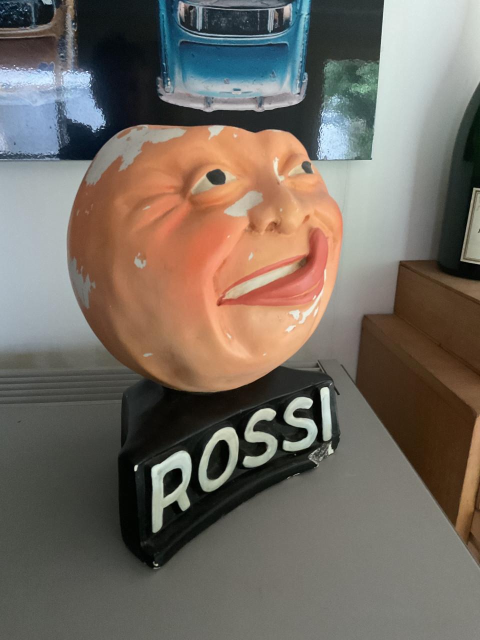 Rossi Vermouth reclame display