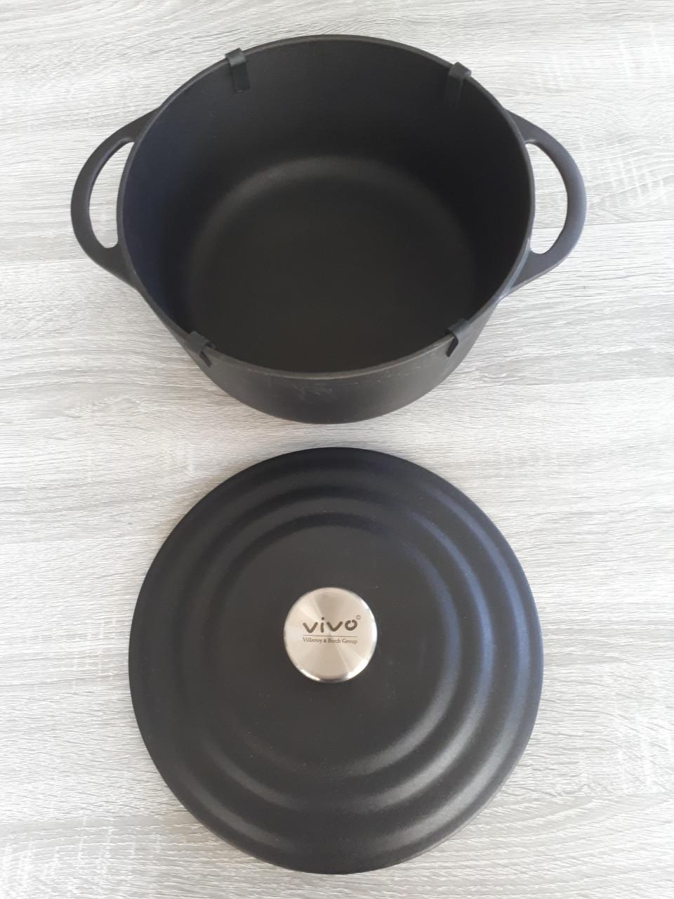 Zware gietijzeren stoofpan/sudderpan Villeroy & Boch