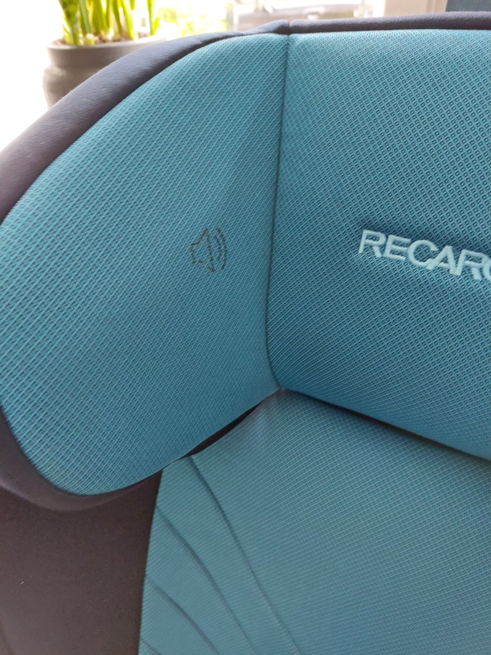 Recaro autostoeltje met speakers!