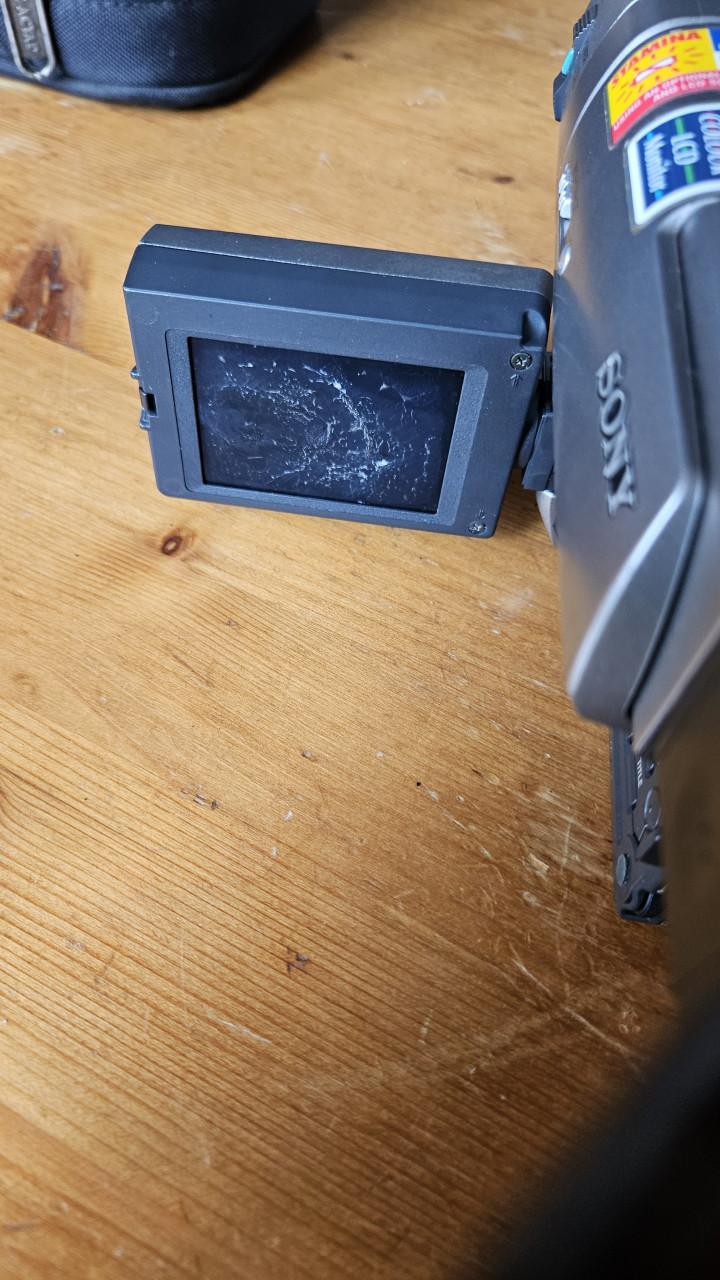 Sony camera incl tas