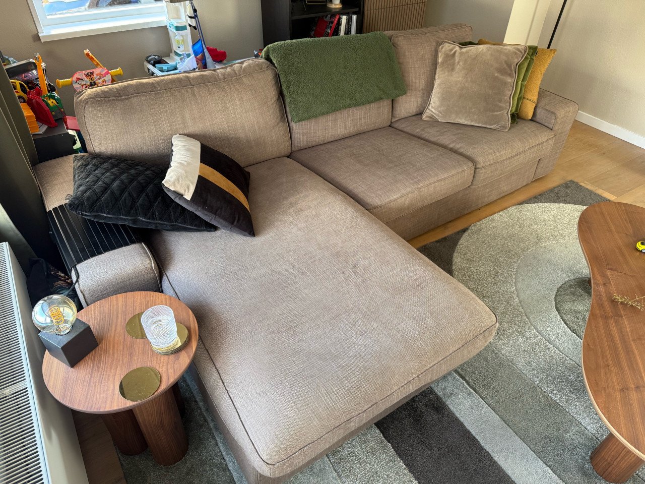 Ikea Kivik 3-zitsbank met chaise longue