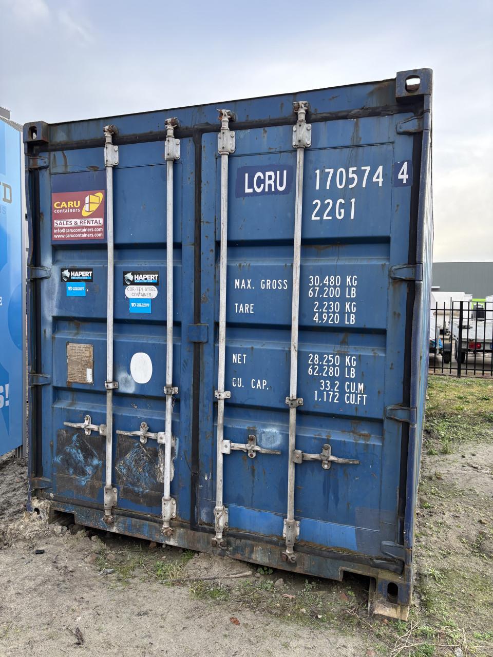 Container 20ft zeecontainer opslagcontainer in prima staat