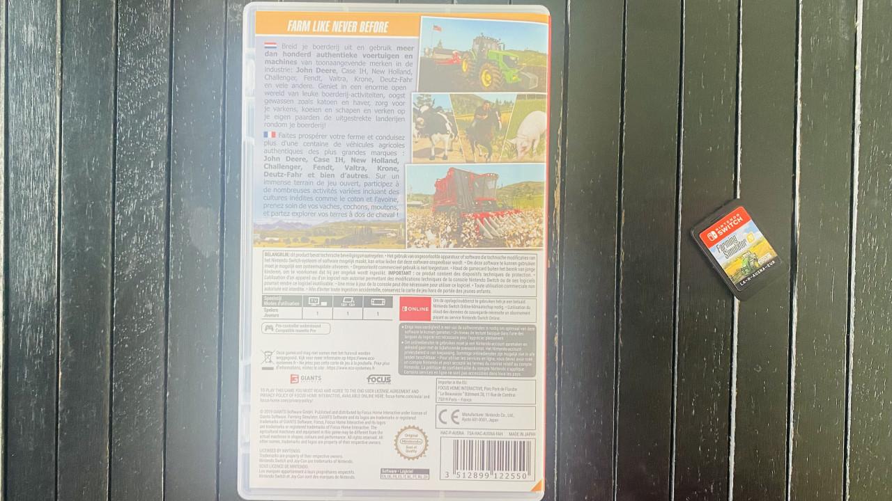 Nitendo SWITCH Farming Simulator