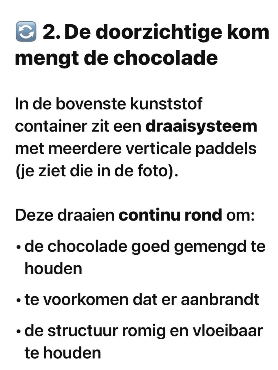 Chocolademelk dispencer Quamar