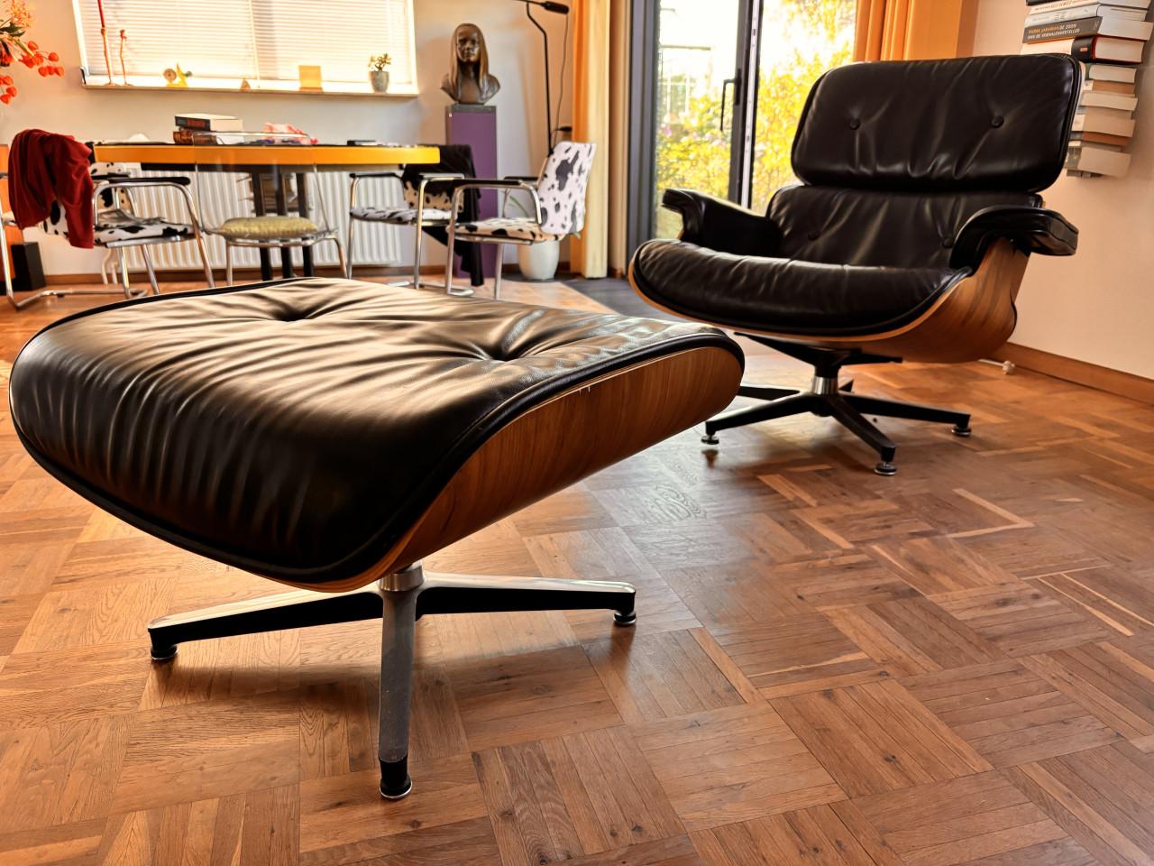 Replica Eames Lounge Chair met Ottoman
