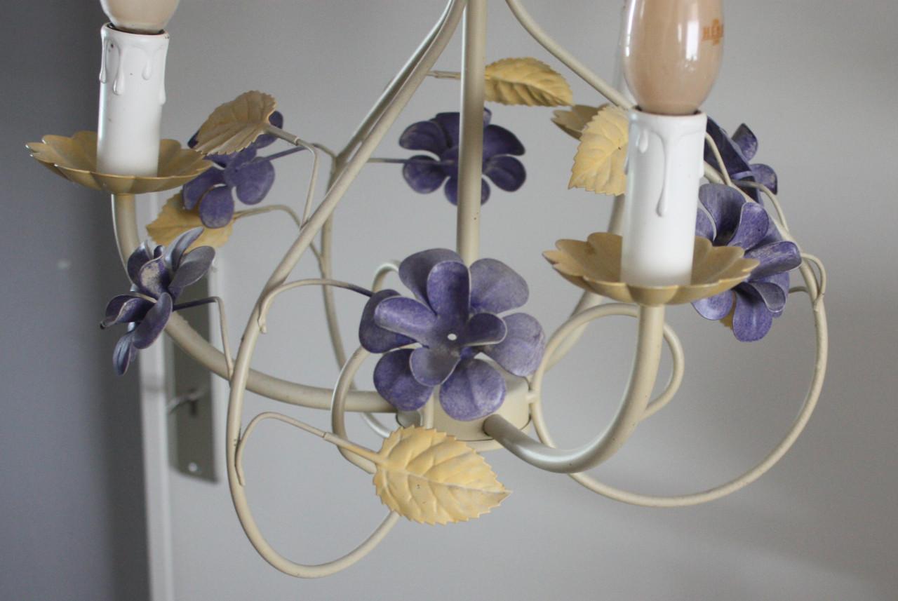 Vintage hanglamp met 3 lichtpunten