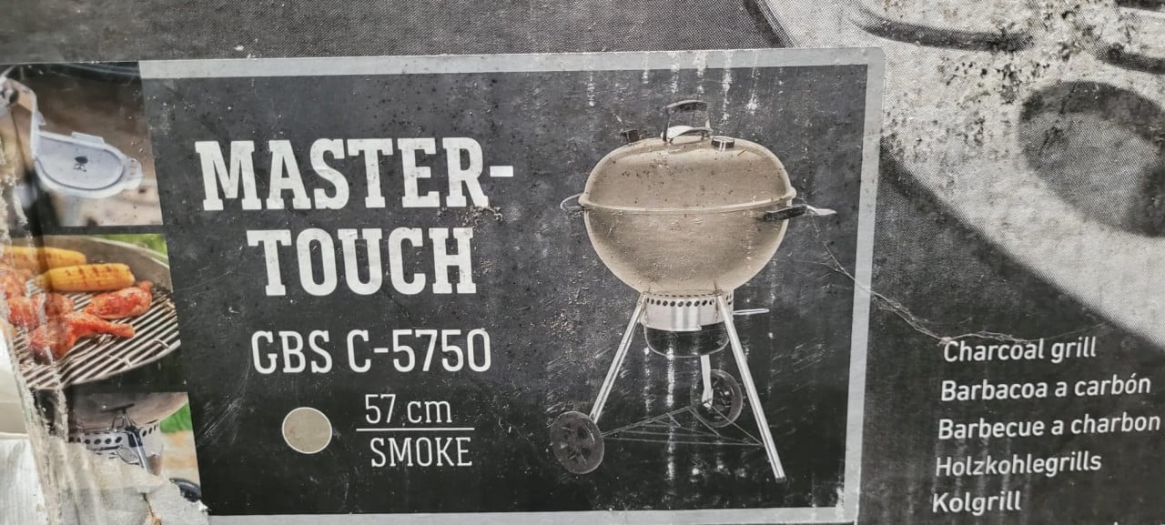 Weber Master Touch GBS E-5750 57 cm Zwart - nieuw in doos