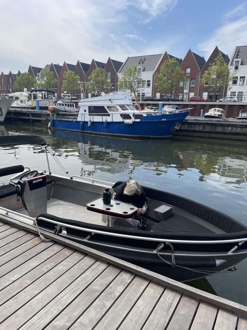 Aluva sloep Suzuki 60pk incl trailel  SL750