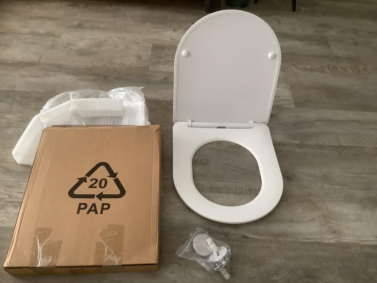 Nieuwe Soft Close Toiletzitting met deksel - quick release