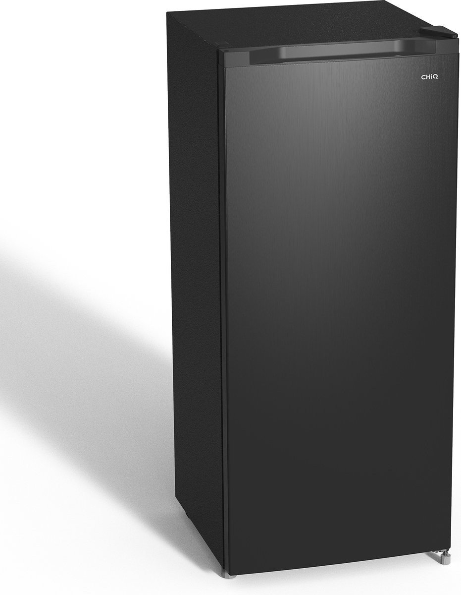 Nieuwe Vriezer 145 Liter 5 laden Energieklasse E - RVS Zwart 125x55 cm.