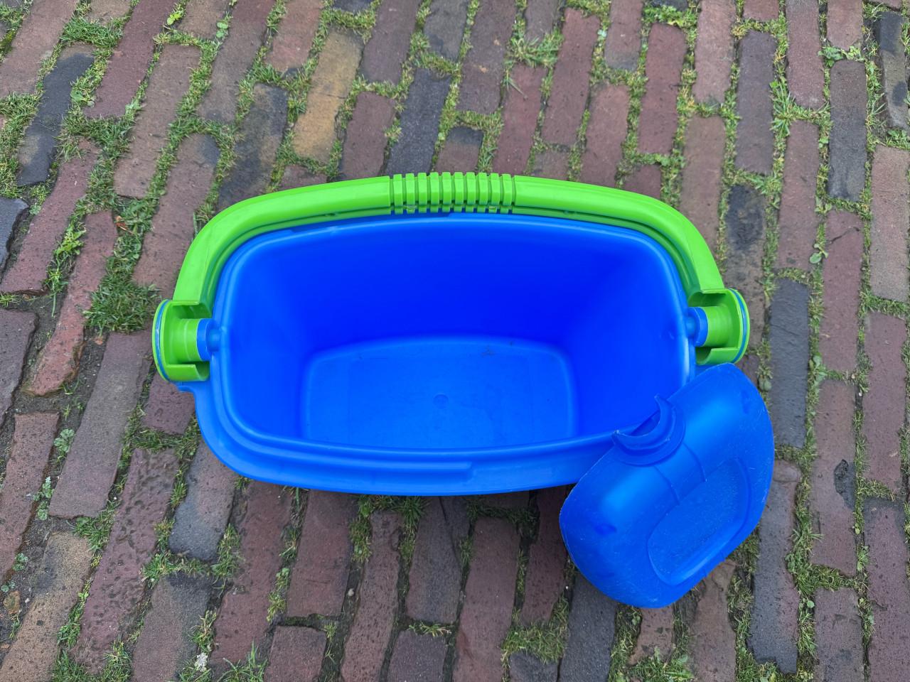 Koelbox klein 10 ltr blauw