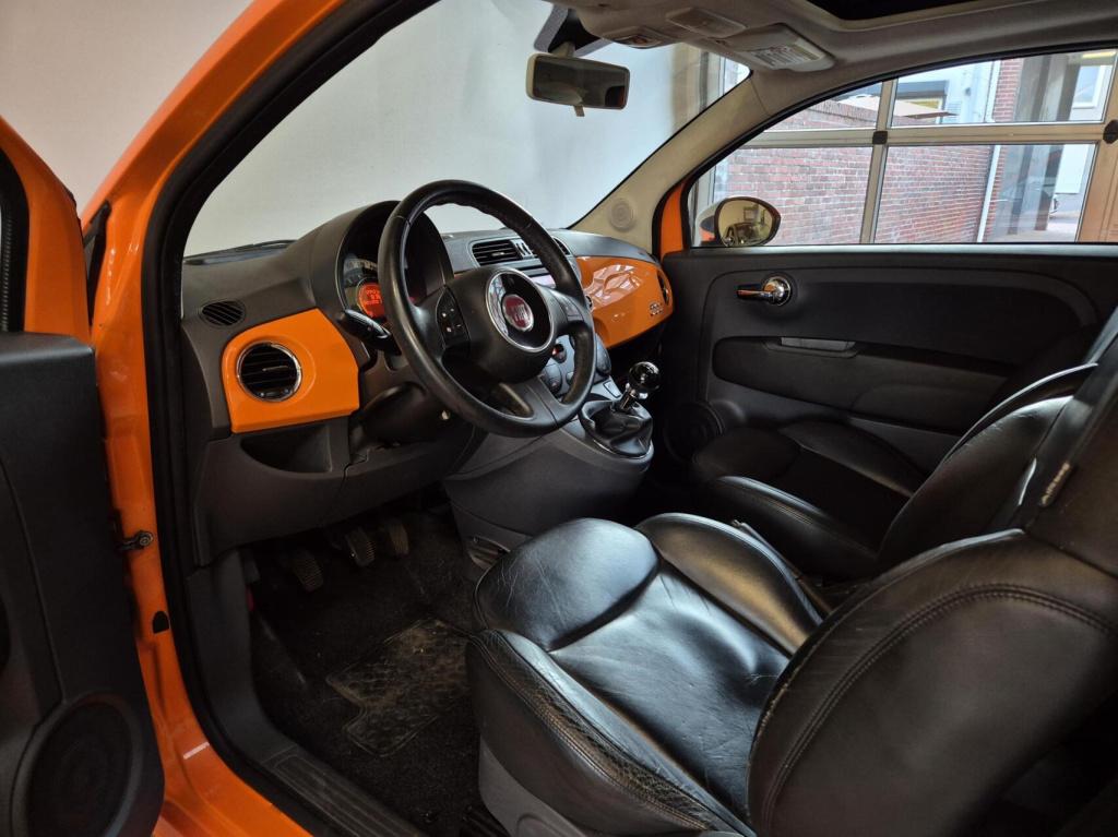 Fiat 500 1.2 lounge / origineel nl / schuifdak / distributieriem vervangen