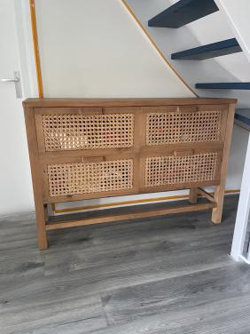 Massief houten kast dressoir met lades