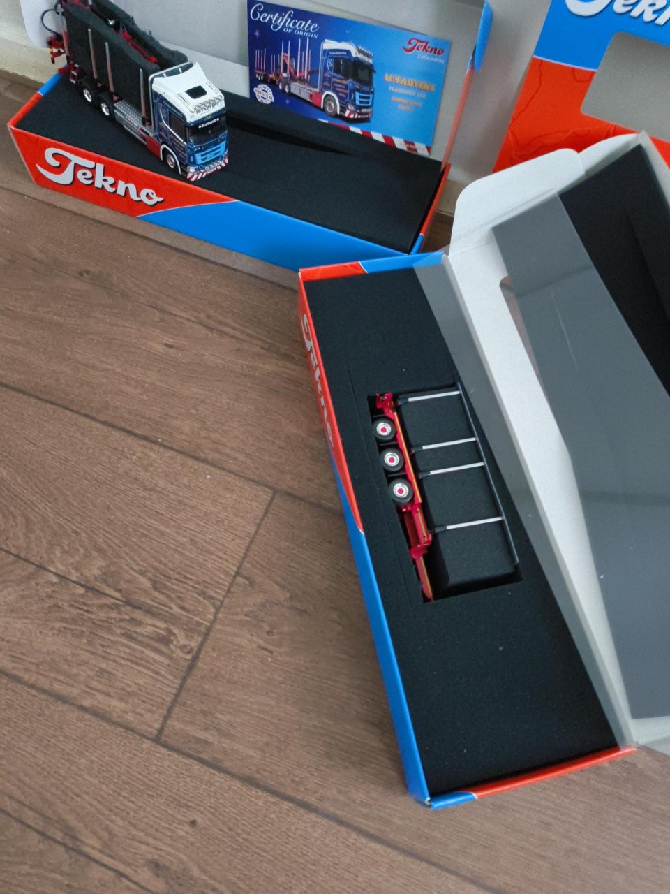 Model truck  Tekno  M c FADYENS  transport ltd