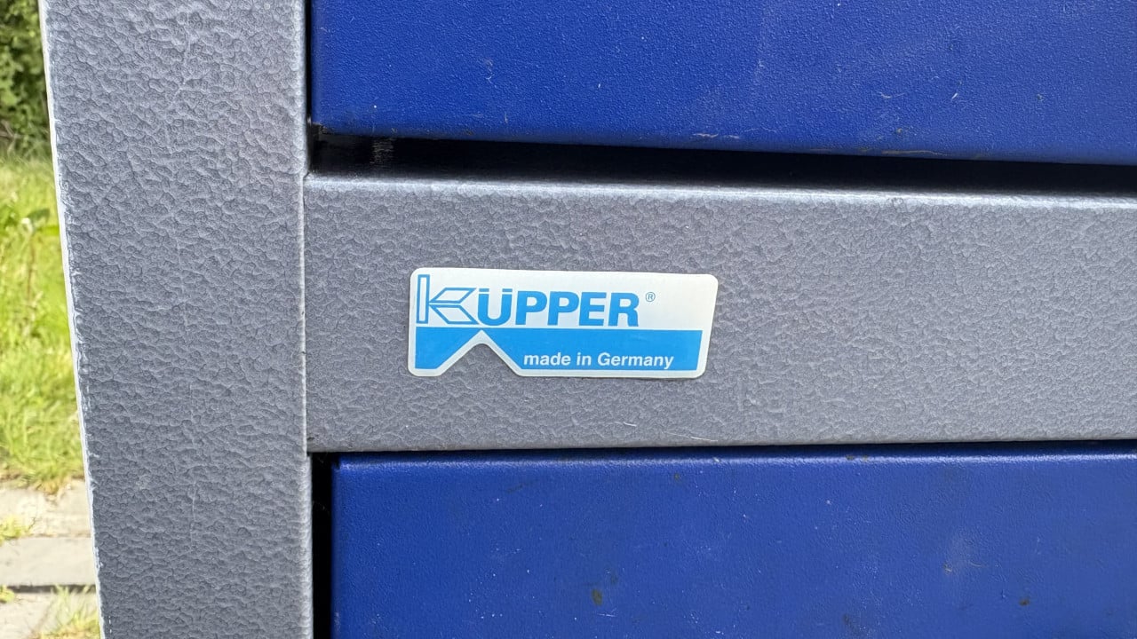 Kupper gereedschapskist