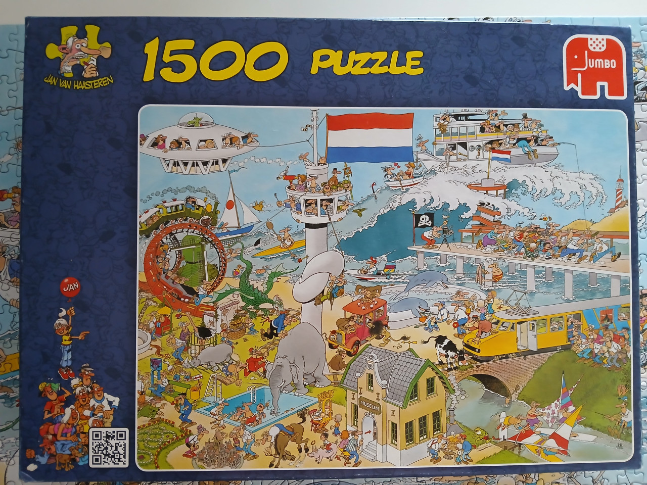 Jan van Haasteren puzzels 950,1000,1500 en 2000 stukjes