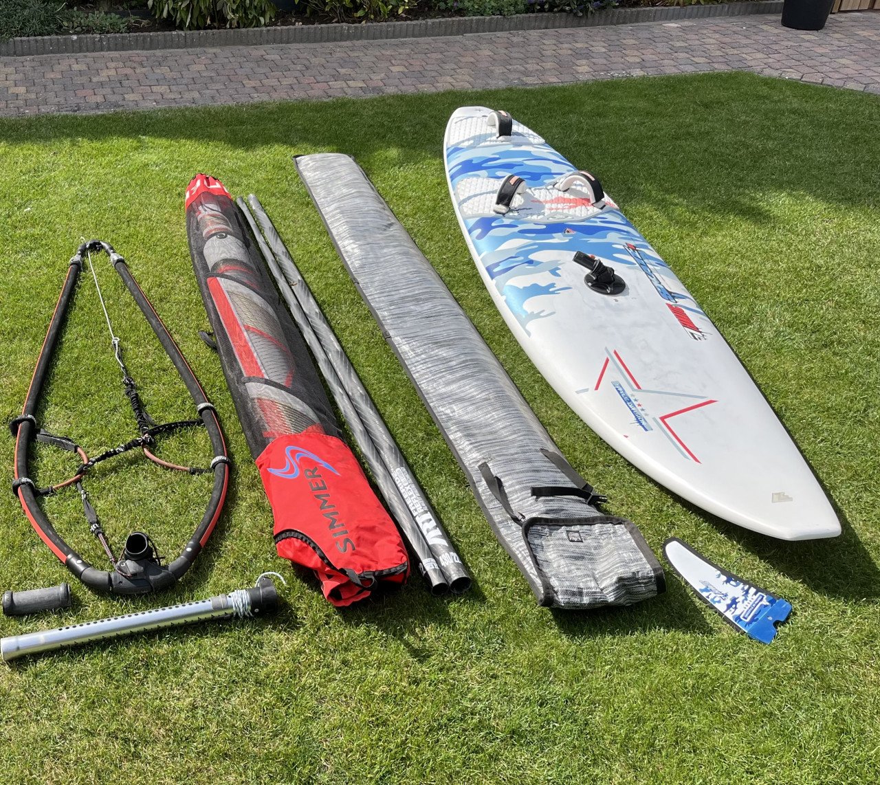 Fanatic Skate 101 - Simmer style 3,7m2 - carbonmast + giek