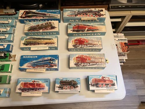 Märklin locomotieven 10 stuks