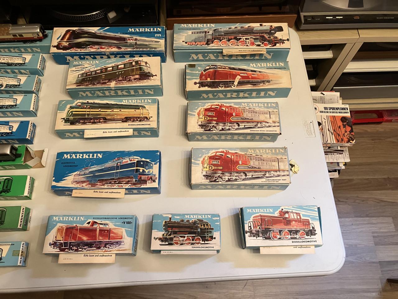 Märklin locomotieven 10 stuks