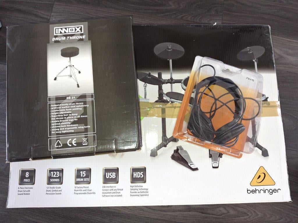 Behringer XD8USB Black Elektronisch drumstel