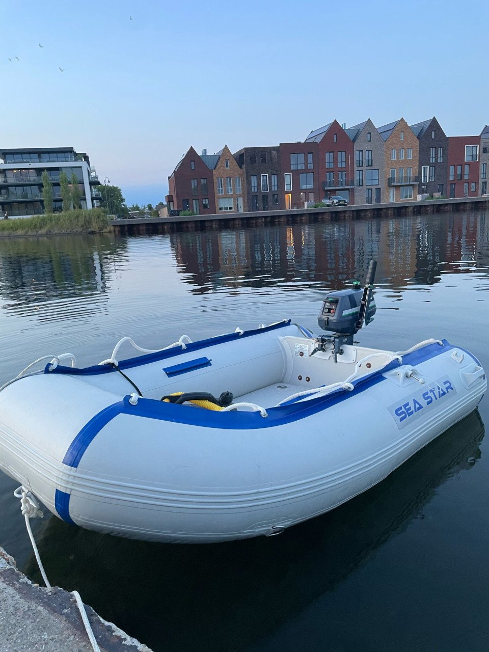 Seastar ss250 met Yahama Malta