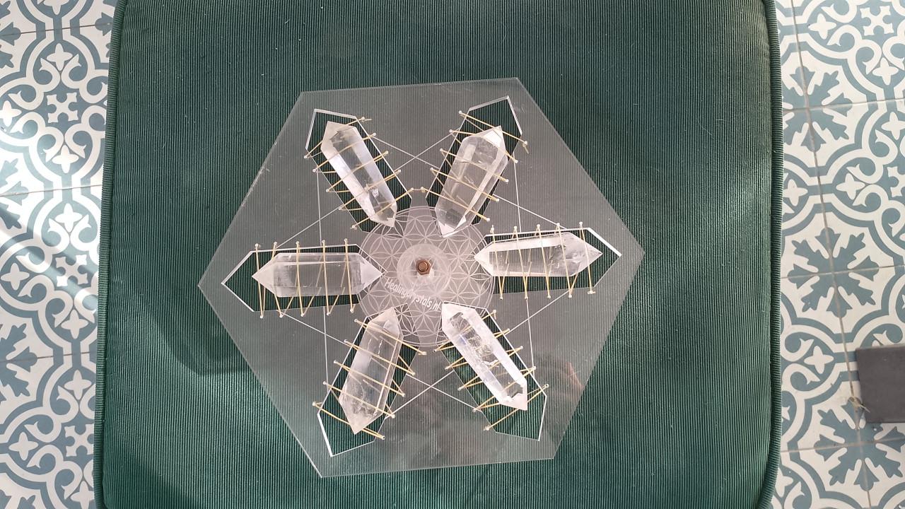 Kristallen in mandela