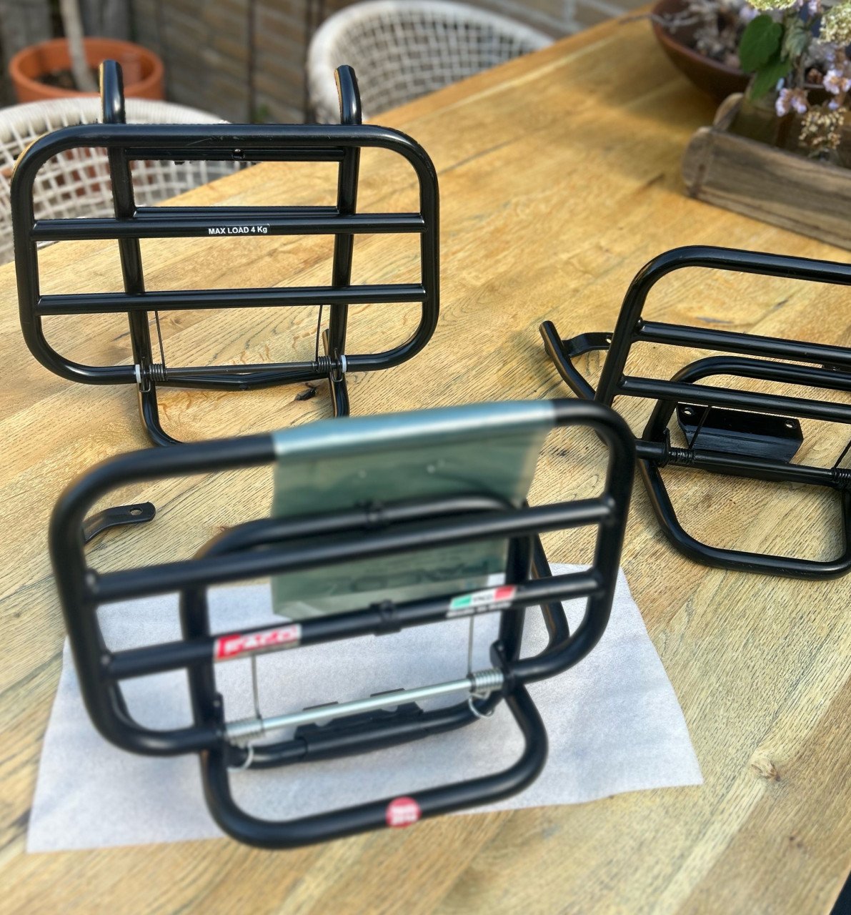 🛵 Diverse Voorrekjes voor Vespa – FACO & Universeel – Nieuwstaat