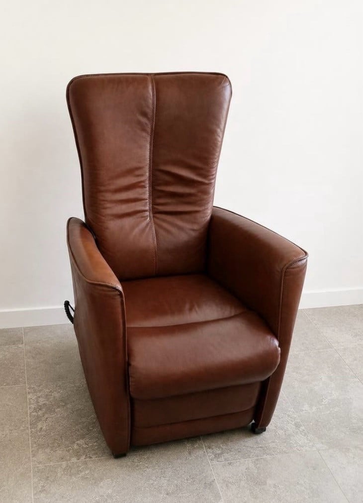 Prominent sta op stoel met relax functie, maat L/XL