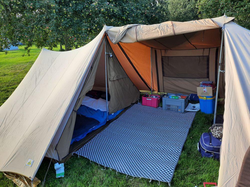 Katoenen tent