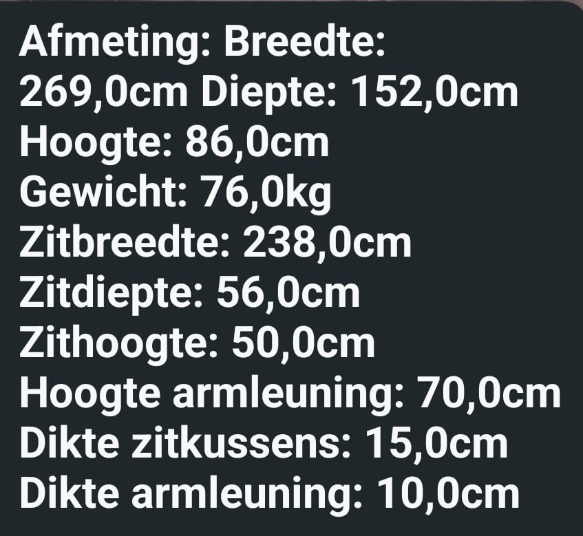 Net bankstel 1,5 jaar oud