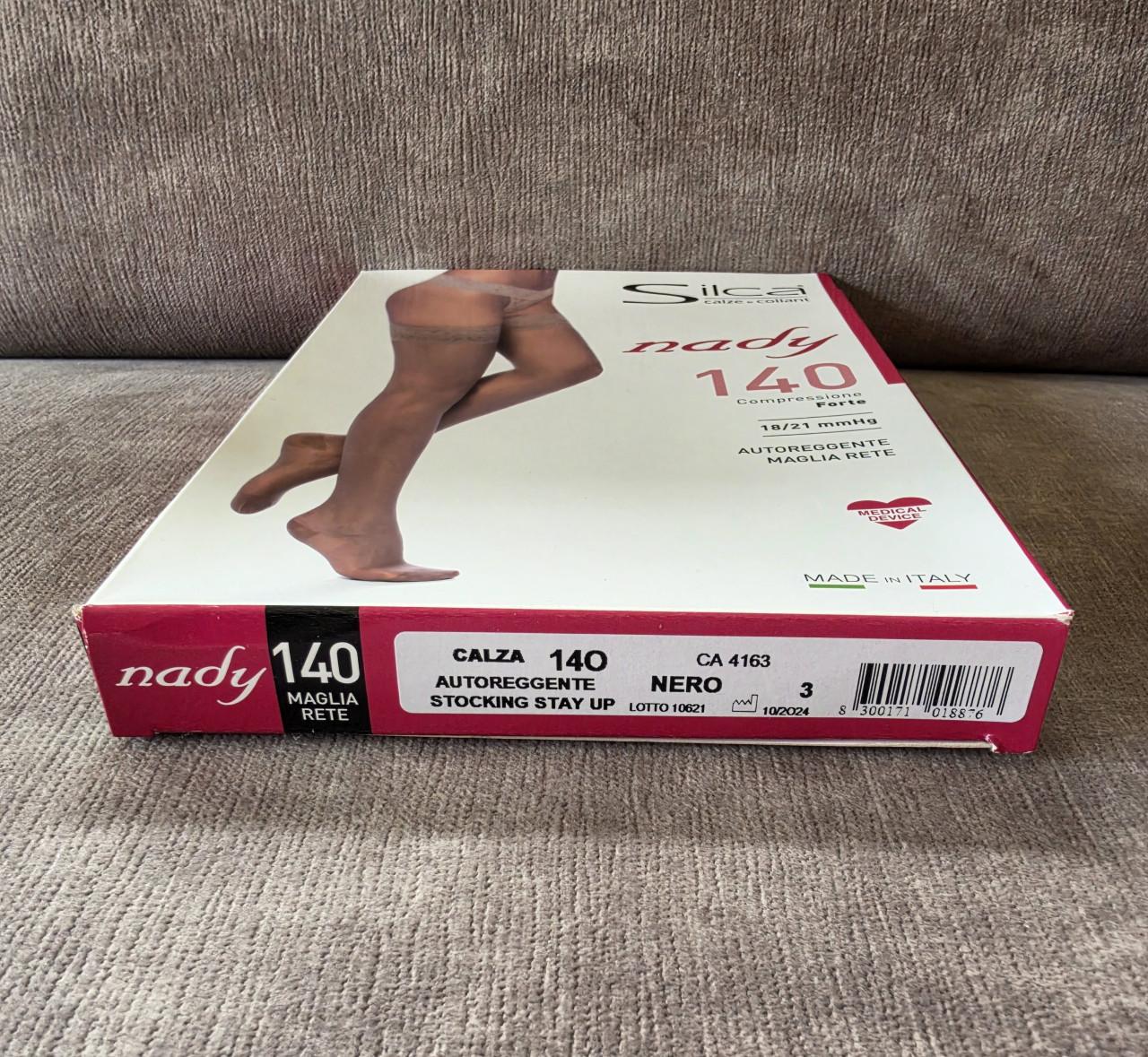 Silca hold-ups, zwart, maat M (nieuw)
