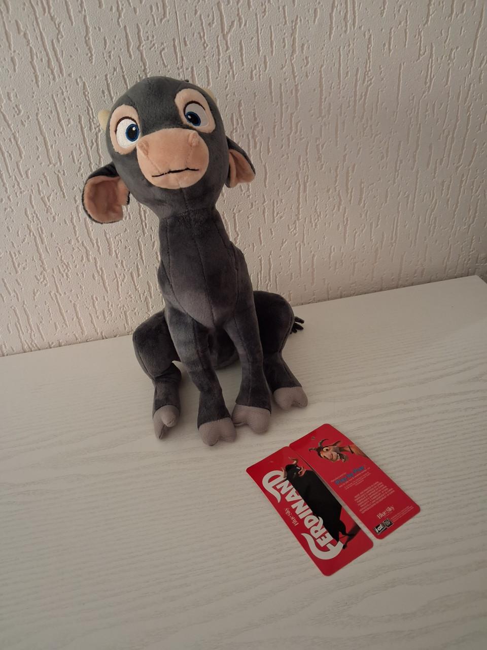 Ferdinand stier kalf knuffel disney