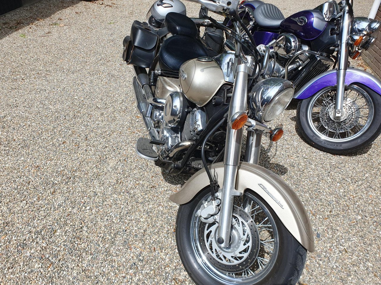 Honda Shadow en Yamaha Dragstar