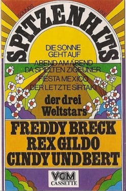 Cassettebandje Spitzenhits €.2,50 Die Sonne geht auf