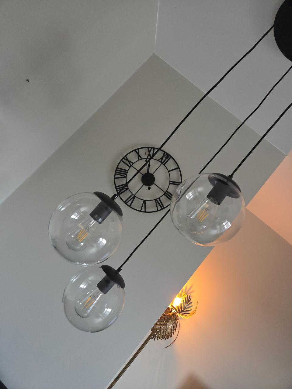 Hanglamp 3 glazenbollen