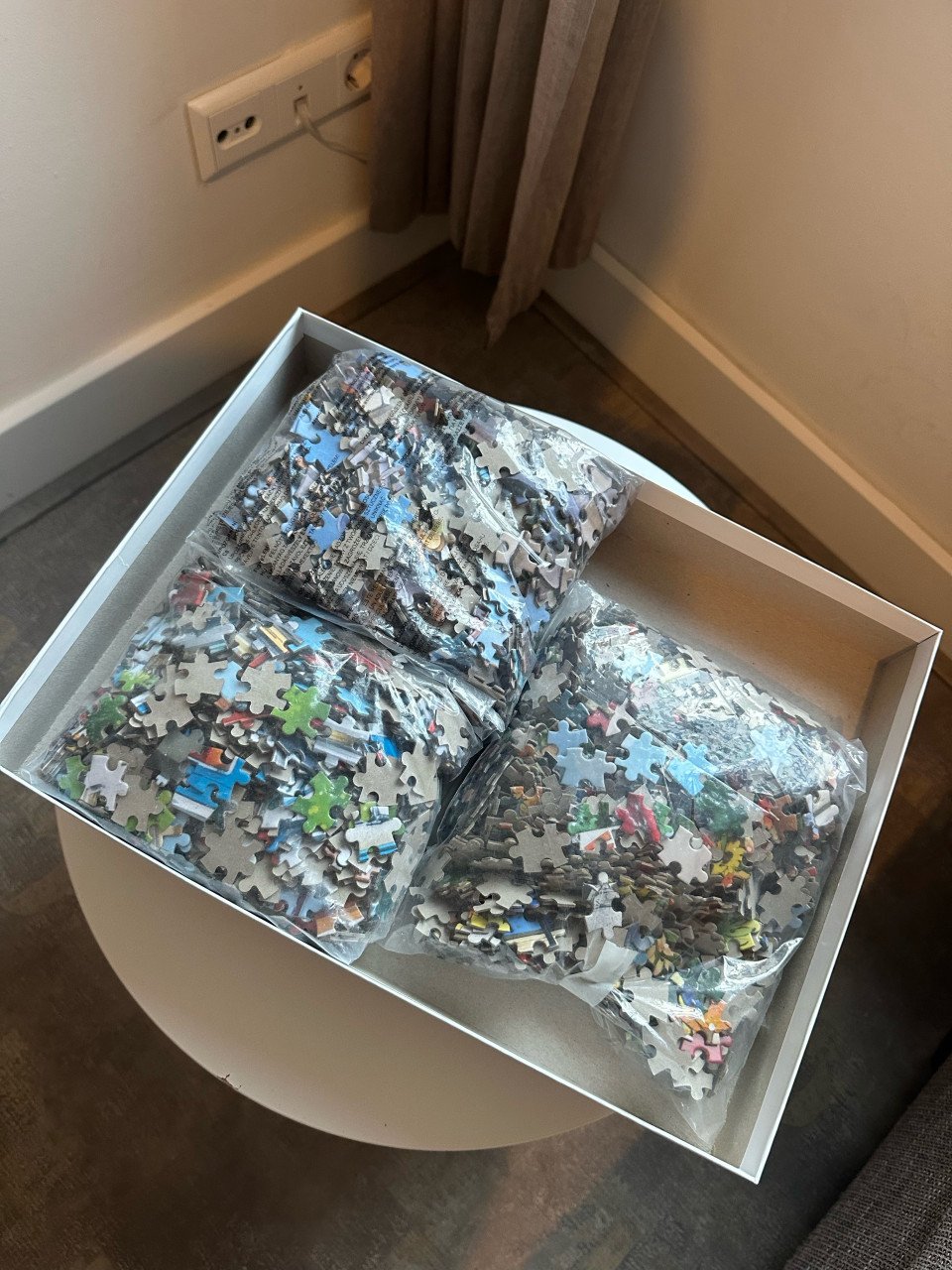 Drie KING puzzels 1000 stukjes (Amsterdam, Venetië en Londen)