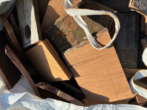 Hard haardhout Azobe in big bag