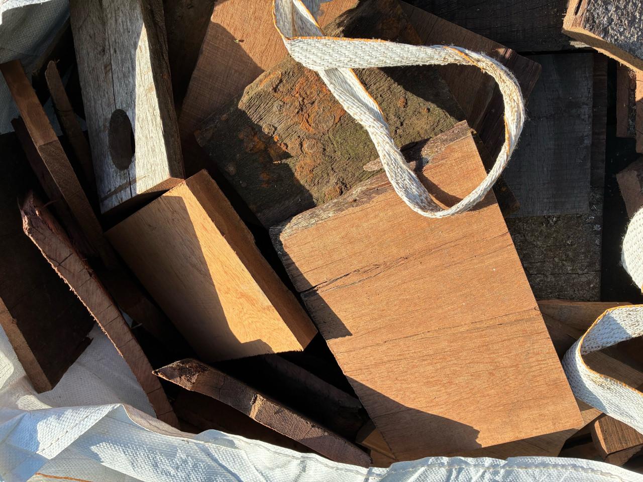 Hard haardhout Azobe in big bag