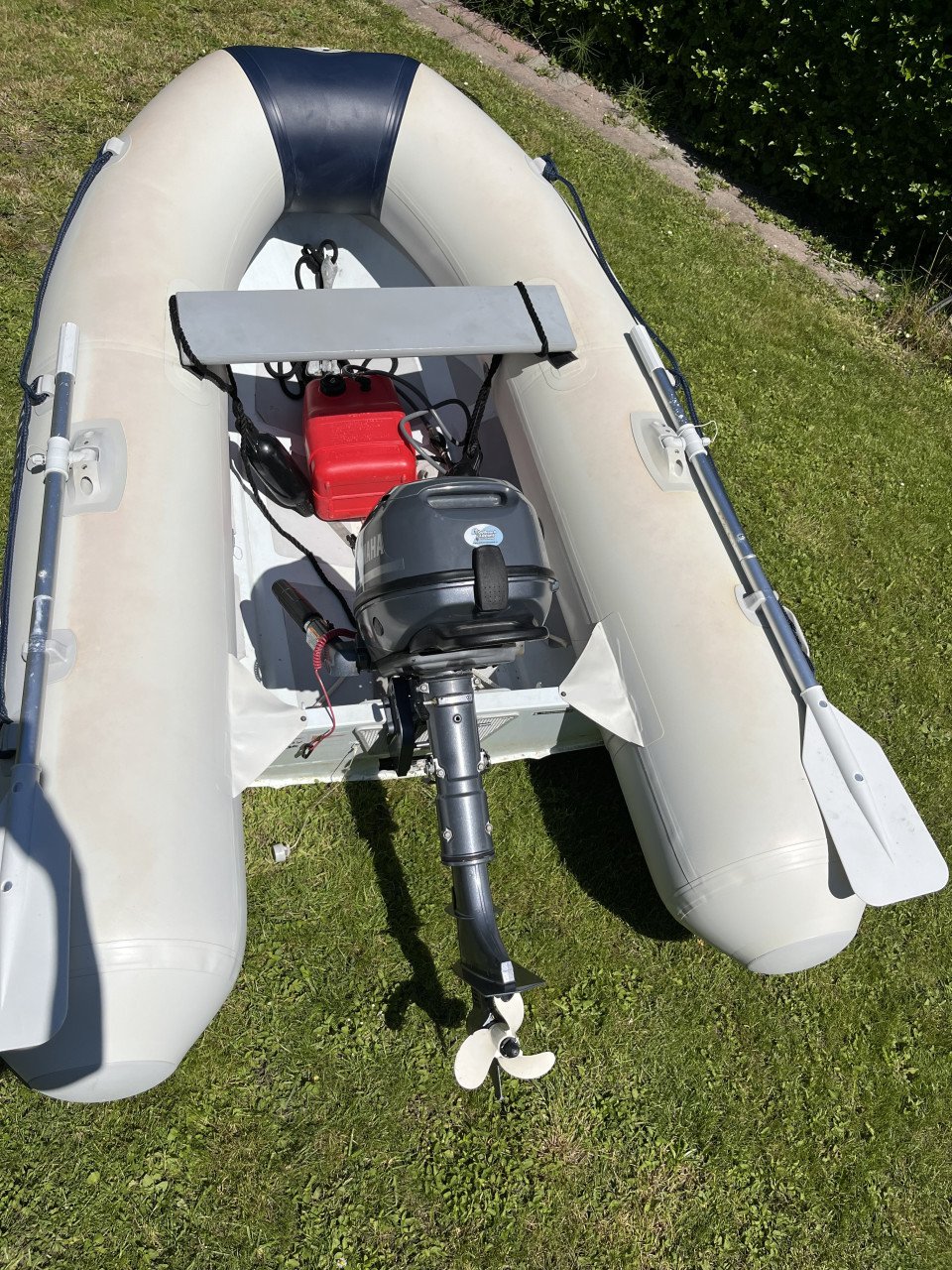 Rubberboot YAM 240TA + 6 pk Yamaha