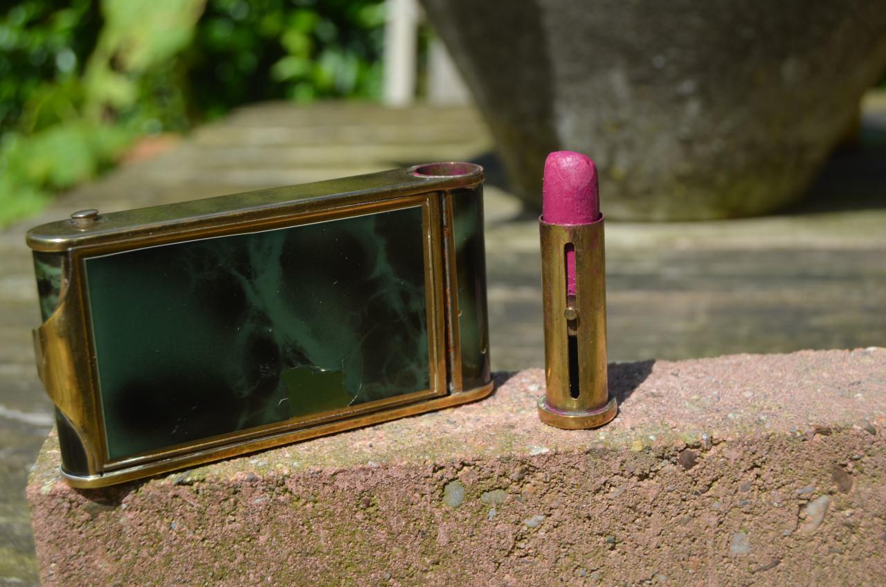 Fraaie vanity case jaren '30