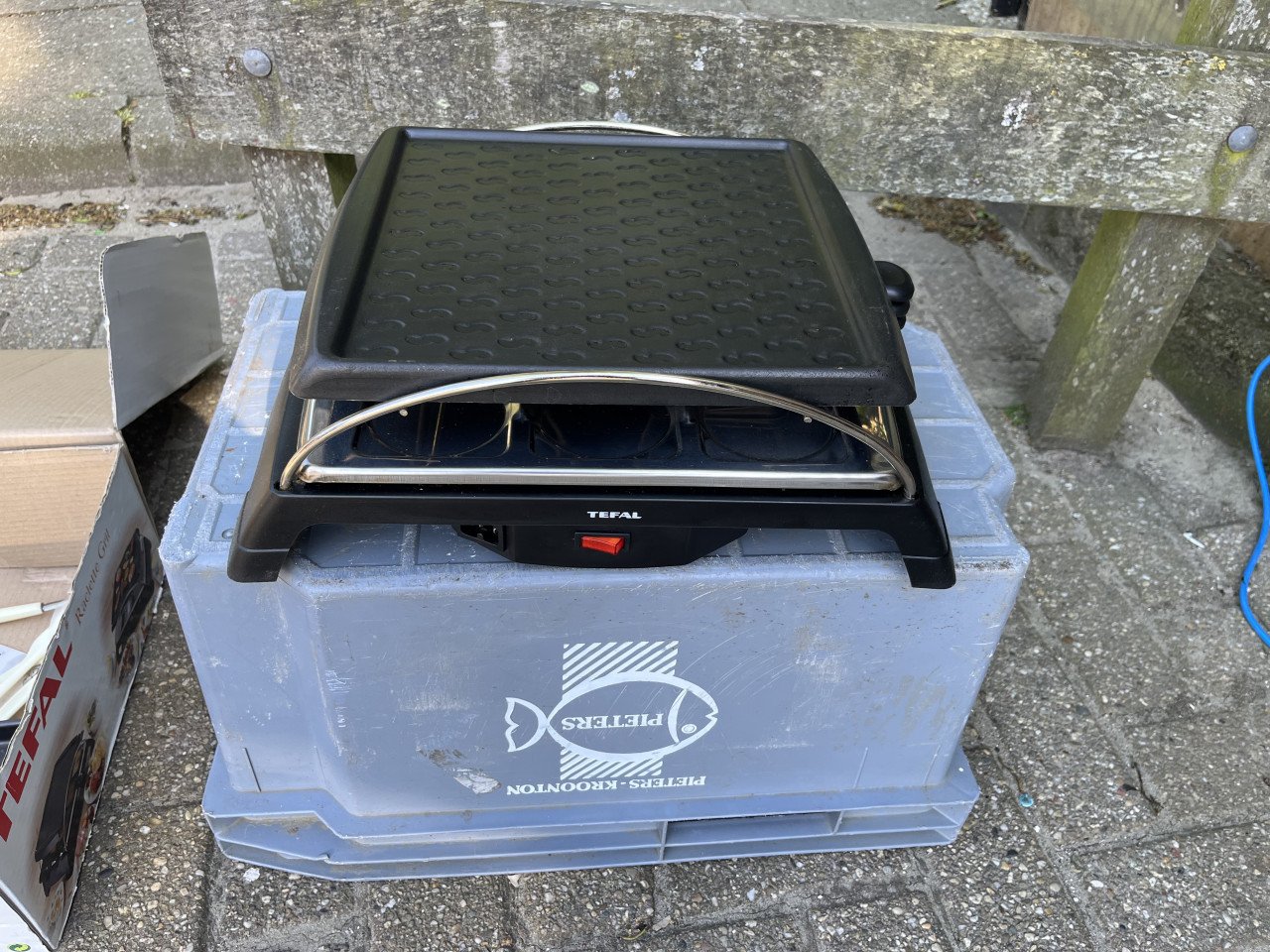 3 Tefal grillplaten