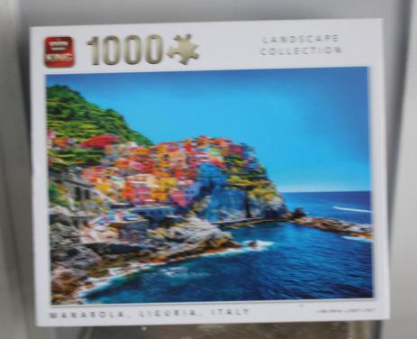 Puzzel manarola liguria italy  1000 stukjes