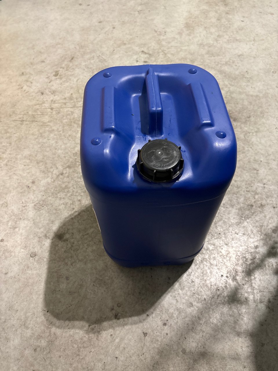 25 liter jerrycan blauw