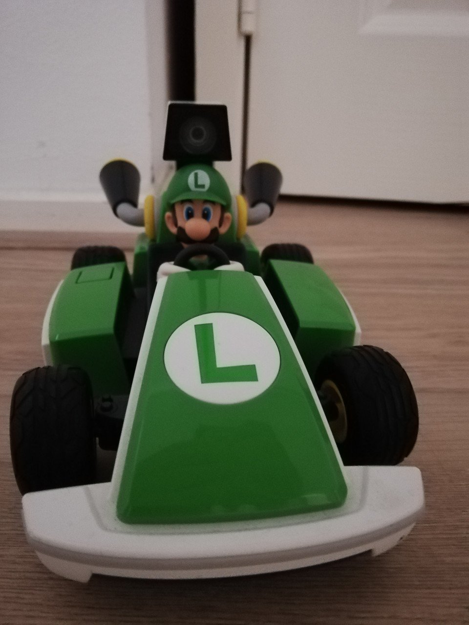 Mario Kart live home circuit, Luigi-set (compleet!)