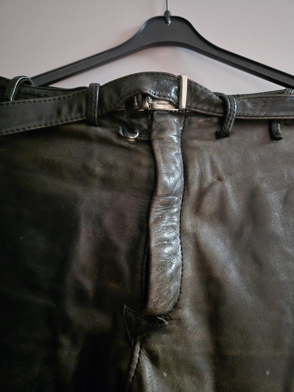 Leren motorbroek Maat 50